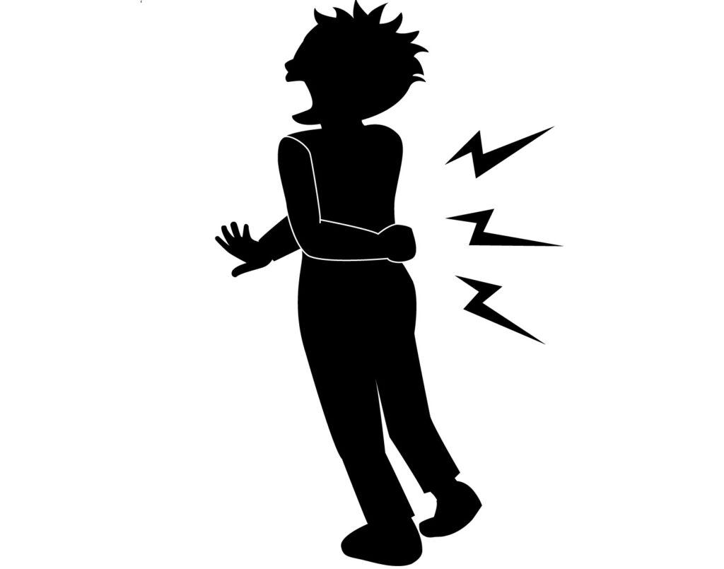 背中に激しい痛みがある場合