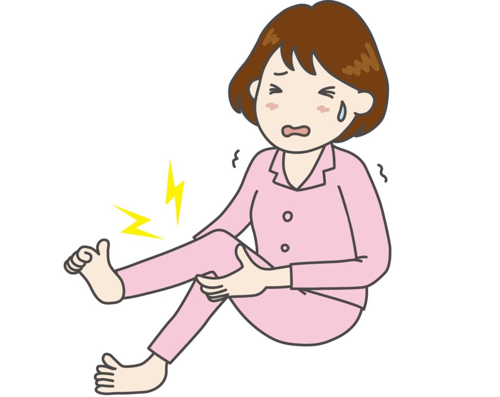 ふくらはぎがつりやすい