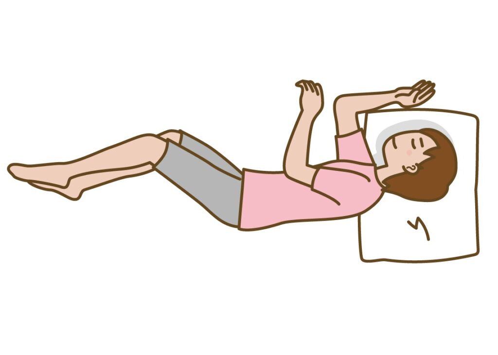 寝返りしやすい寝具に替える