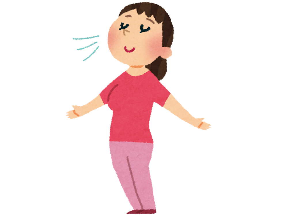 たまに深呼吸する