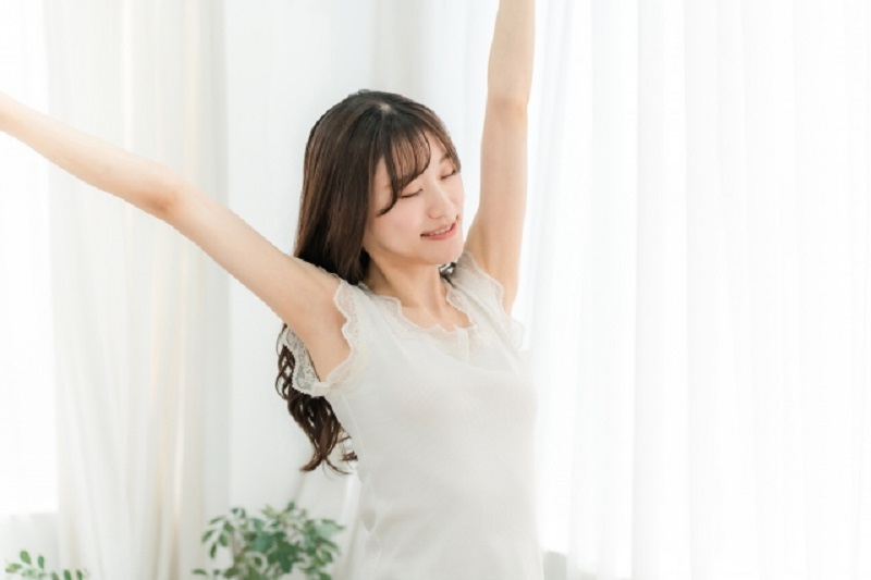 普段から体調を整えて夏バテ腰痛を予防しましょう！