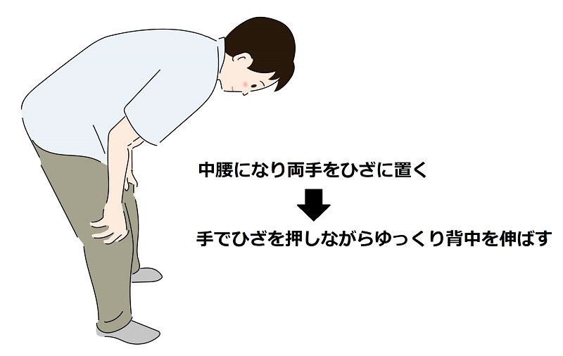 急に立ち上がらない